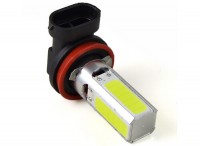 1ks H11 vedl COB High Power 10W 4LED čistě Tail White  DC 12V 24V 
